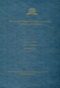 Image of Psychosocial Sicknesses among the Drug  Abusers Undergoing  Detoxification
