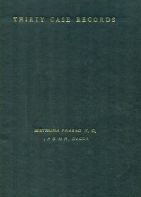 Image of Thirty Case Records