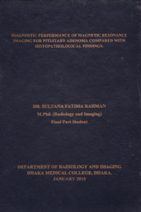 Image of Diagnostic  Performance  of  Magnetic  Resonance  Imaging  for  pituitary  Adenoma  Compared  With  Histopathological  Findings