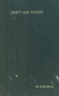 Image of Thirty Case Records