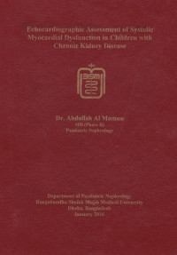 Image of Echocardiographic Assessment of Systolic Myocardial Dysfunction in Children With Chronic  Kidney Disease