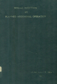 Image of Wound Infection In Planned Abdominal Operation