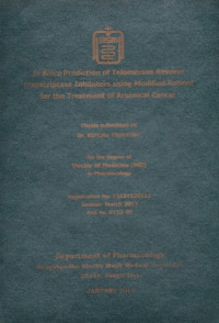 Image of In Silico Prection of Telomerase Reverse  Transcriptase Inhibitors using Modified Retinol for the Treatment of Arsenical Cancer