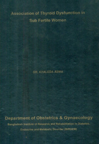 Image of Assocation of Thyroid Dysfunction in Subfertile Women.