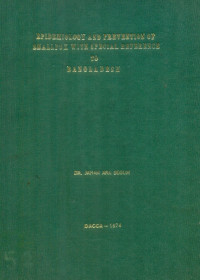 Image of Epidemiology And Prevention of Smallpox With Special Reference to Bangladesh
