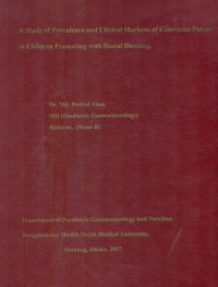 Image of A Study of Prevalence and Clinical Markers of Colorectal Polyps in Children Presenting with Rectal Bleeding