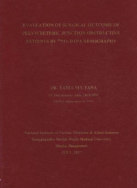 Image of EVALUATION OF SURGICAL OUTCOME OF PELVIURETERIC JUNCTION OBSTRUCTIVE PATIENTS BY 99m Tc- DTPA RENOGRAPHY