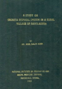 Image of A Study on Excreta Disposal System in a Rural Village of Bangladesh