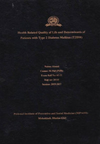 Image of Health Related Quality of Life and Determinants of Patients with Type 2 Diabetes Mellitus (T2DM)