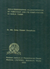 Image of Socio-Demographic Characteristics Of Tubectomy And Its Complication At Nakla Thana