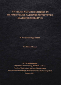 Image of Thyroid Autoantibodies in Hypothyroid Patients with Type 2 Diabetes Mellitus