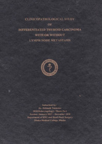 Image of Clinicopathological Study of Differentiated Thyroid Carcinoma with or without Lymph Node Metastasis