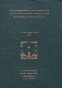 Image of Clinicopathological Study of Prostate Diseases and its Correlation with PSA level, Size of Prostate, Modified Gleason Grading and Her-2/neu Expression