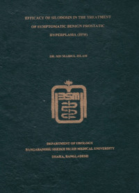 Image of Efficacy of Silodosin in the Treatement of Symptomatic Benign Prostatic Hyperplasia (BPH)