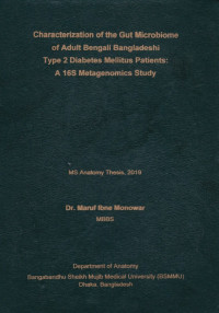 Image of Characterization of the Gut Microbiome of Adult Bengali Bangladeshi Type 2 Diabetes Mellitus Patients: A 16S Metagenomics Study