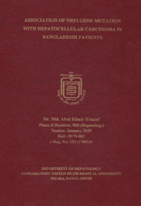 Image of Association of Nrf2 Gene Mutation with Hepatocellular Carcinoma in Bangladeshi Patients