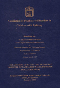 Image of Association Of Psychiatric Disorders in Children with Epilepsy