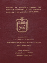 Image of Outcome of Eupo-Lupus Resimen for Induction Treatment of Lupus Nephritis  Compared to Nih Regimen: A Clinical Trial