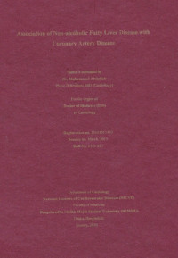 Image of Association of Non-Alcoholic Fatty Liver Disease with Coronary Artery Disease