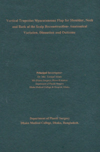 Image of Vertical Trapezius Myocutaneous Flap for Shoulder, Neck and Back of the Scalp Reconstruction- Anatomical Variation, Dissection and Outcome