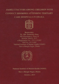Image of Family Factors Among Children with Conduct Disorder Attending Tertiary Care Hospitals in Dhaka