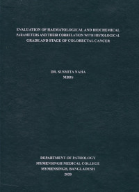 Image of Evaluation of Haematological and Biochemical Parameters and Their Correlation with Histological Grade and Stage of Colorectal Cancer