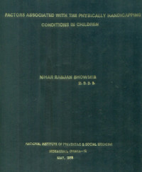 Image of Factors Associated With The Physically Handicapping Conditions In Children
