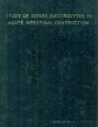 Image of Study Of Serum Electrolytes In Acute Intestinal Obstruction