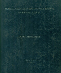 Image of Clinical Presentation And Operative Findings Of Ruptured Uterus