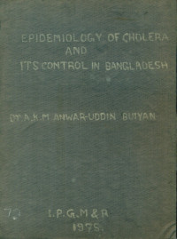 Image of Epidemiology of Cholera And Its Control In Bangladesh