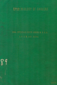 Image of Epidemiology Of Cholera