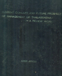 Image of Current Concept And Future Prospect Of Management Of Thalassaemia-A Review Work