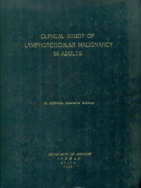 Image of Clinical Study Of Lymphoreticular Malignancy In Adults